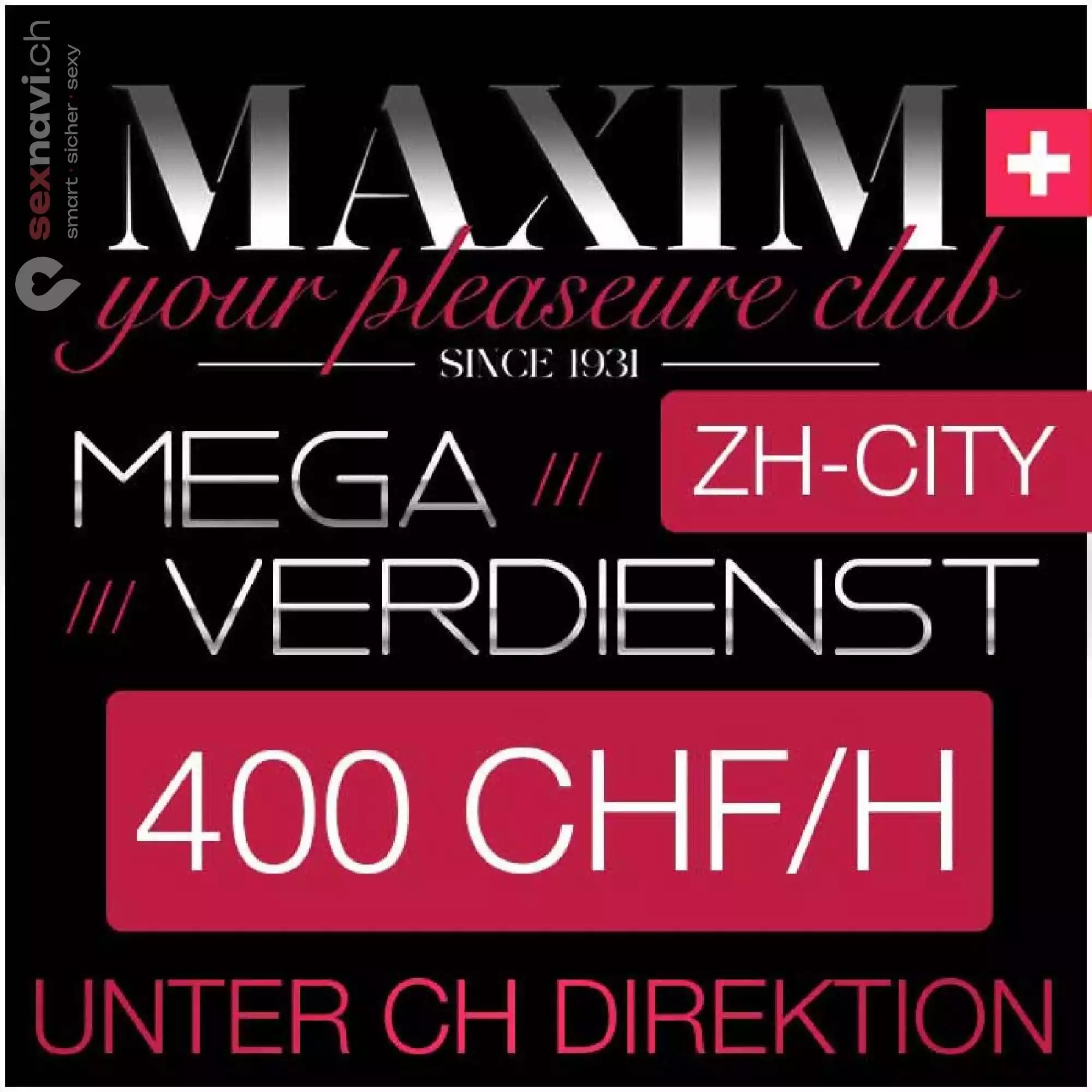 Mitten in Zürich 💰 💰 400 CHF / Stunde 💰 💰 Zürich Umgebung, Zürich, Zürich Stadt, Aargau, Schweiz