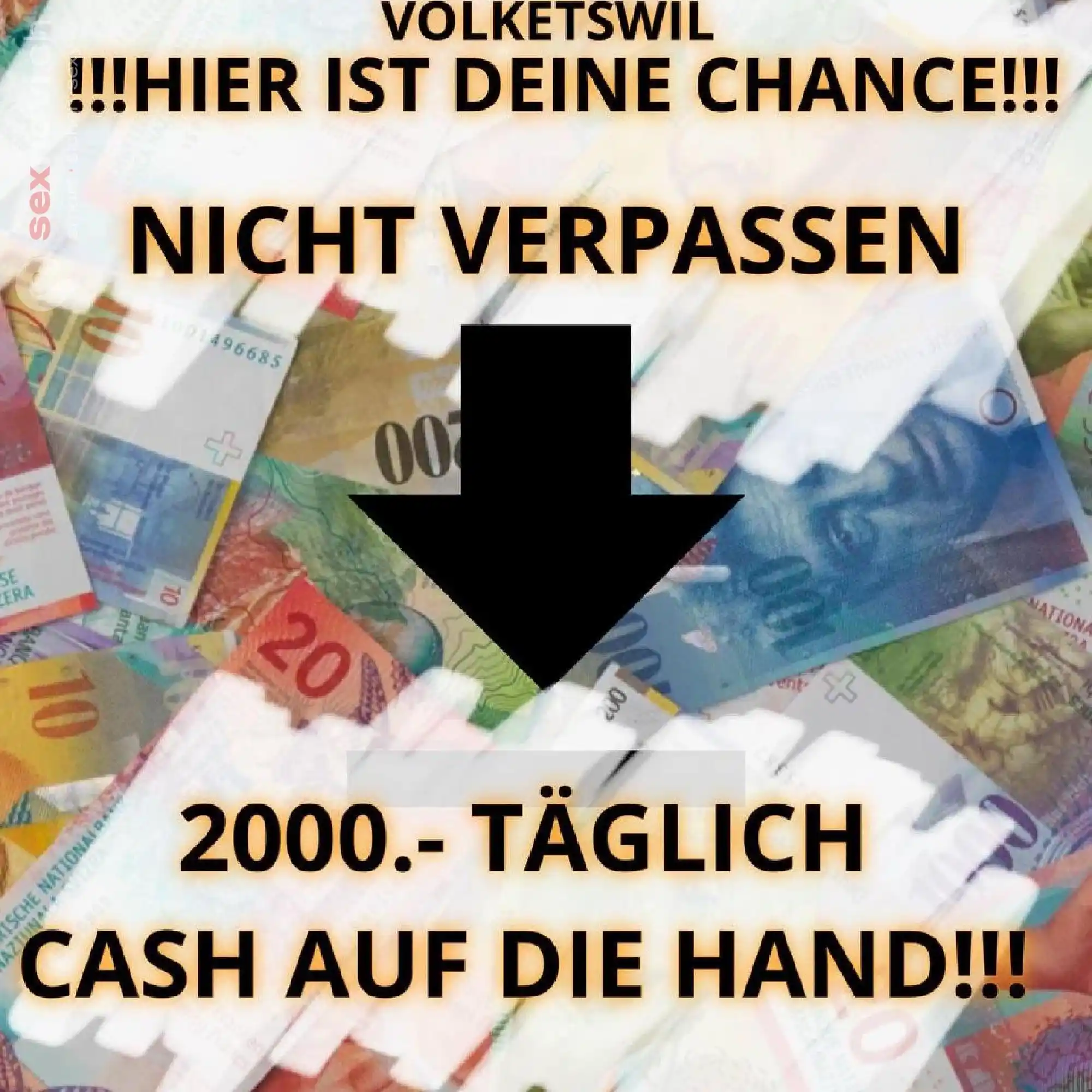2.000,-/Tag m&ouml;glich f&uuml;r Schweizer und EU Girls Z&uuml;rich Umgebung, Volketswil, Z&uuml;rich Stadt, Aargau, Schweiz
